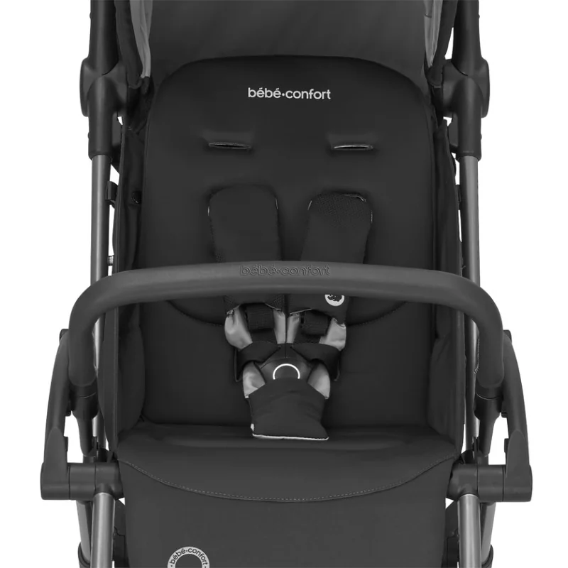 Poussette laika 2 essential black bébé confort maxi-cosi | la maison du bebe