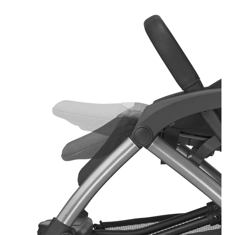 Poussette laika 2 essential black bébé confort maxi-cosi | la maison du bebe