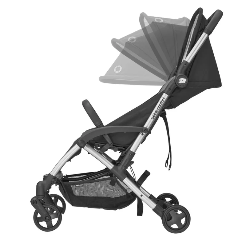 Poussette laika 2 essential black bébé confort maxi-cosi | la maison du bebe