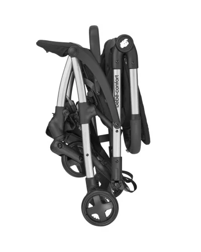 Poussette laika 2 essential black bébé confort maxi-cosi | la maison du bebe