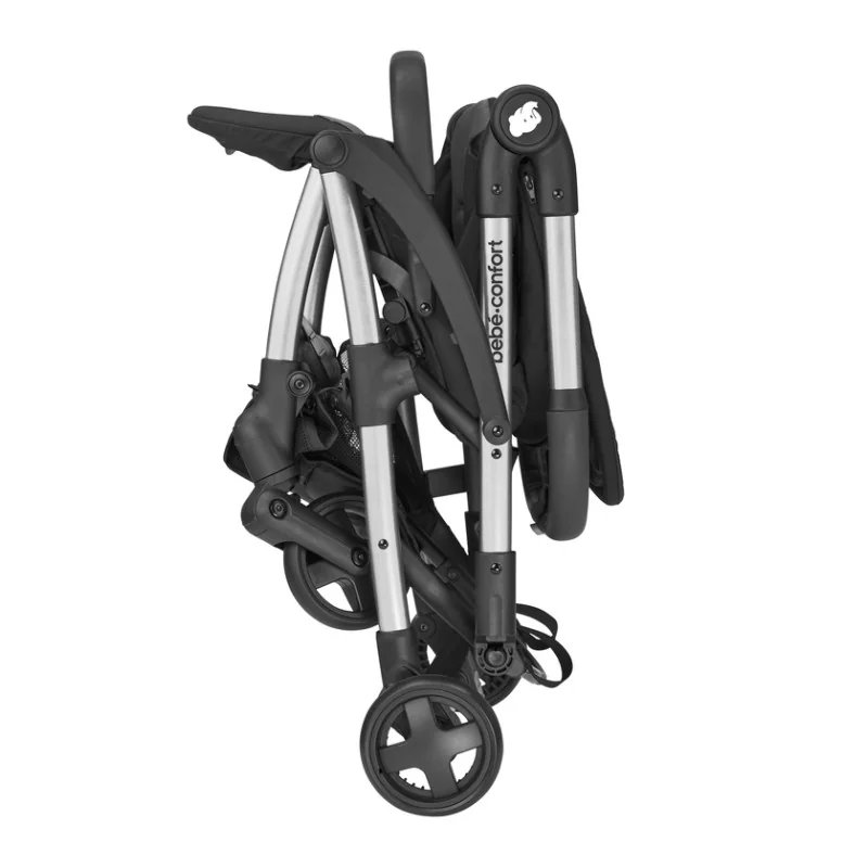 Poussette laika 2 essential black bébé confort maxi-cosi | la maison du bebe