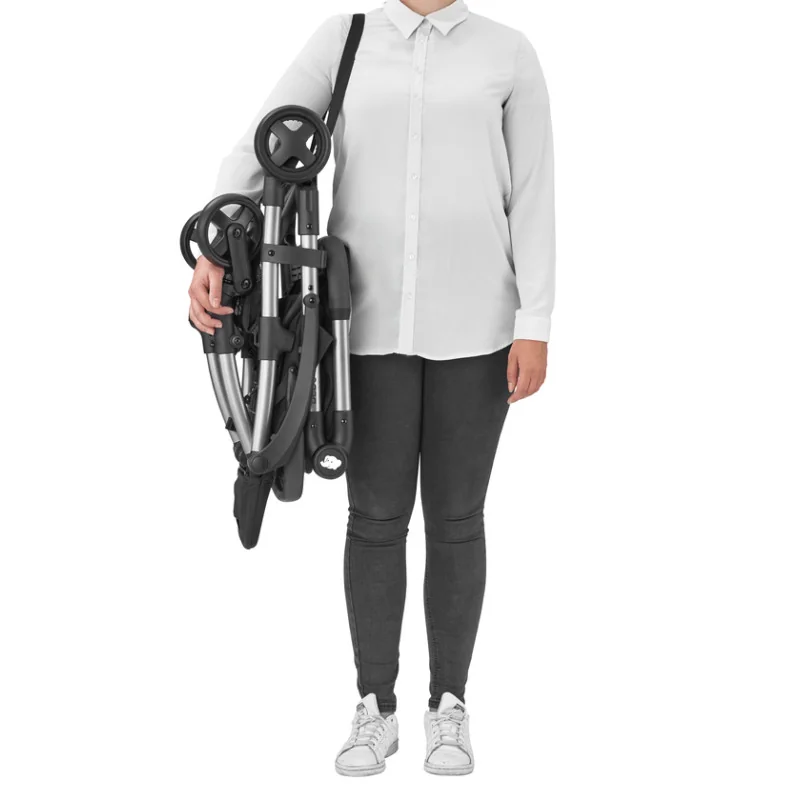 Poussette laika 2 essential black bébé confort maxi-cosi | la maison du bebe