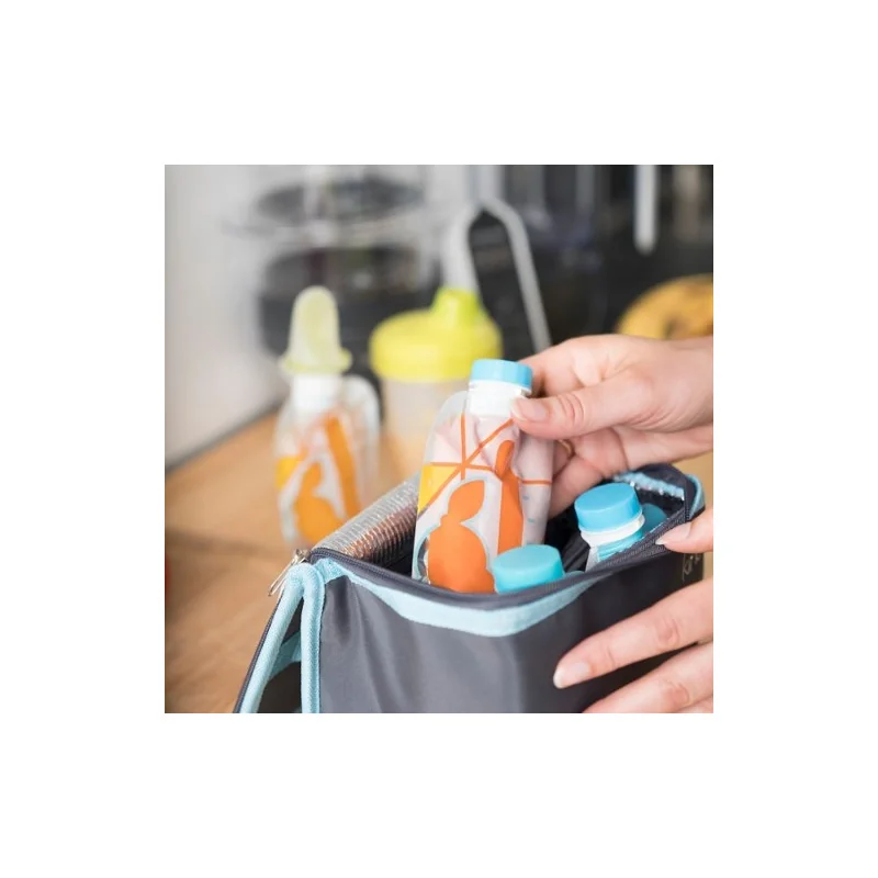 Embouts vissés Snack Spout x2 pour gourde Foodii Babymoov - vue 2
