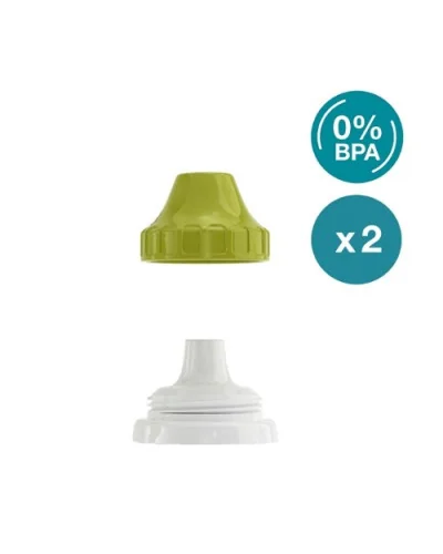 Embouts vissés Snack Spout x2 pour gourde Foodii Babymoov