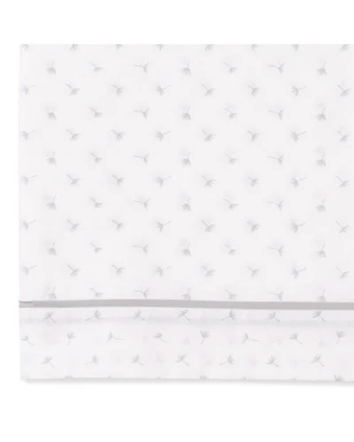 Ensemble de draps 3 pièces Dandelion gris 60 x 120 cm BonjourBébé Premium