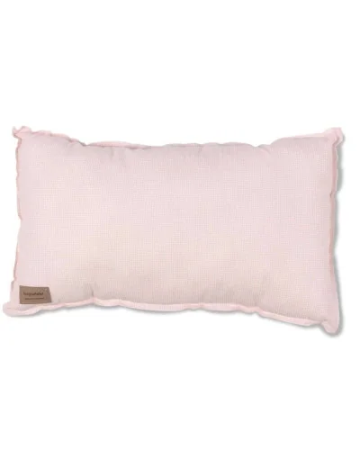 Deer rectangular decorative cushion Pink 38 x 22 cm BonjourBébé Premium