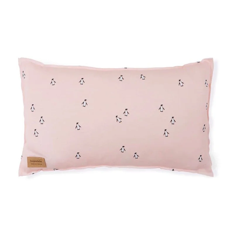 My Planet rectangular decorative cushion Pink 38 x 22 cm BonjourBébé Premium