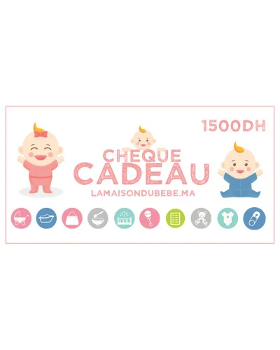1500 gift card La Maison du Bébé