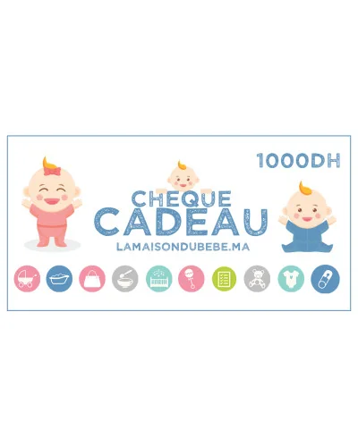 Tarjeta regalo La Maison du Bébé 1000