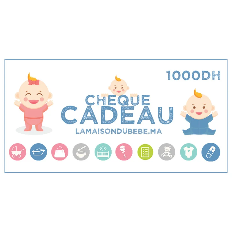 Tarjeta regalo La Maison du Bébé 1000