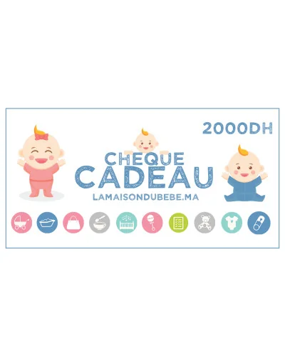 Tarjeta regalo La Maison du Bébé 2000