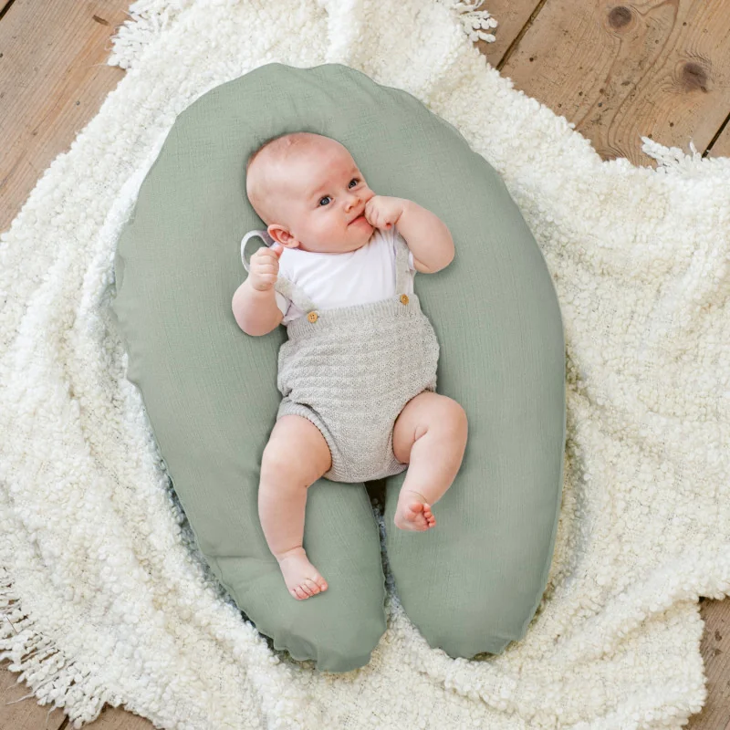 Coussin d' Allaitement & Maternité COMFY BIG Tetra Green Doomoo