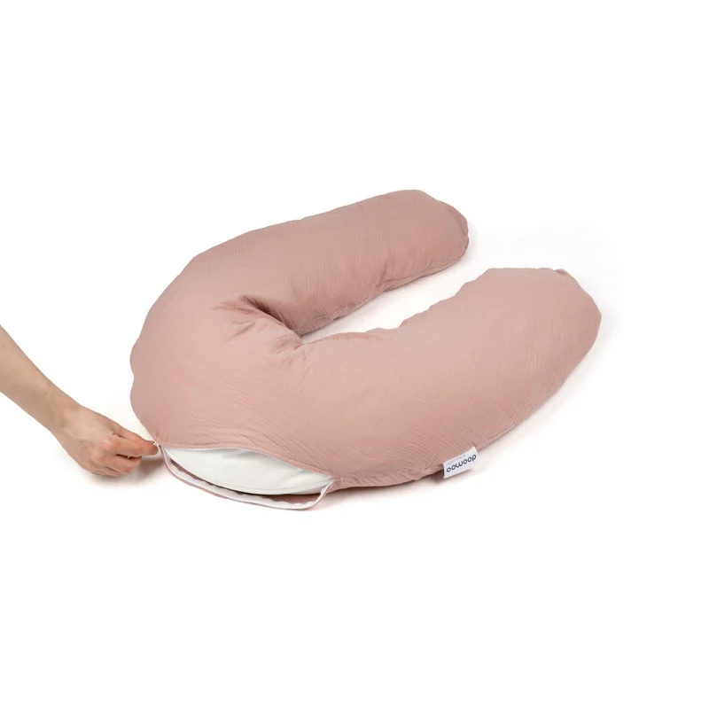 Coussin d’allaitement et maternité Comfy Big Tetra Pink Doomoo