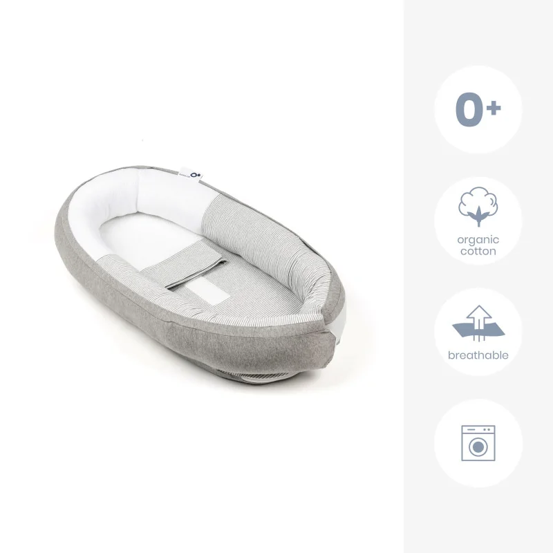 Réducteur de lit Cocoon Classic Grey Doomoo - vue 2