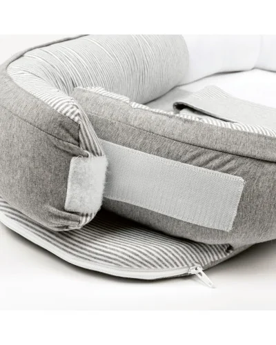 Cocoon baby nest Classic Grey Doomoo