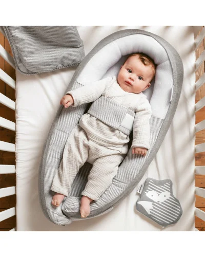 Cocoon baby nest Classic Grey Doomoo