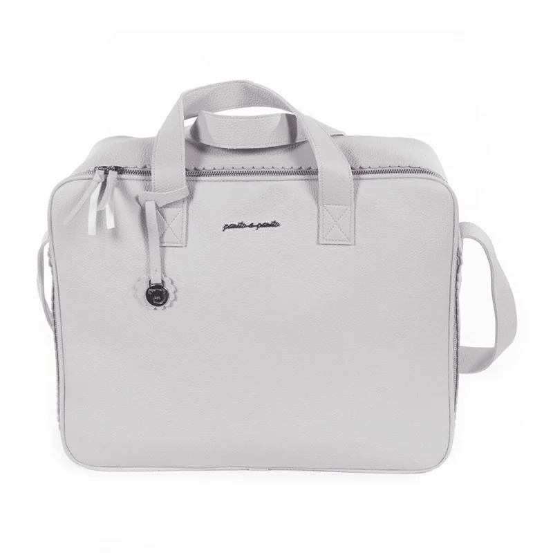 Valise de maternité Biscuit gris Pasito a Pasito Valise de maternité Biscuit gris Pasito a Pasito
