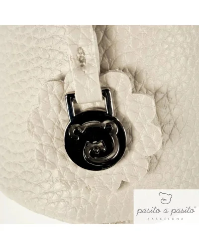 Biscuit pacifier holder Beige Pasito a Pasito