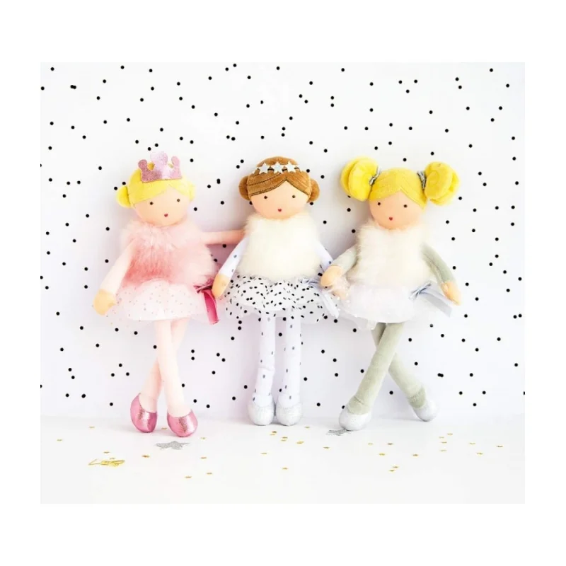 Poupée Perline Demoiselle Précieuse Doudou et Compagnie - vue 2