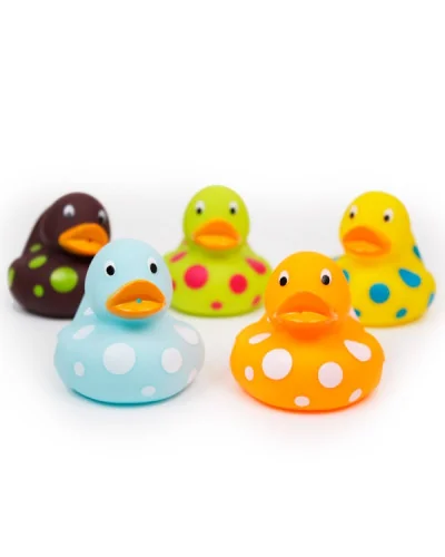Set of 5 bath ducks for water play Eurekakids