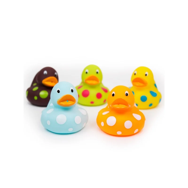 Set of 5 bath ducks for water play Eurekakids