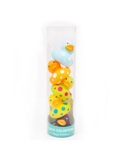 Set de 5 patitos de baño Eurekakids para jugar en el agua