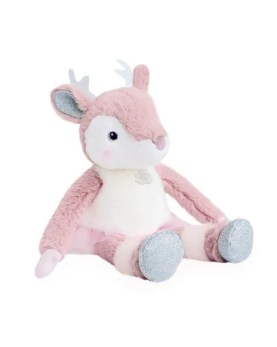 Peluche Eléa l’élan Happy Family 25 cm Histoire d’Ours