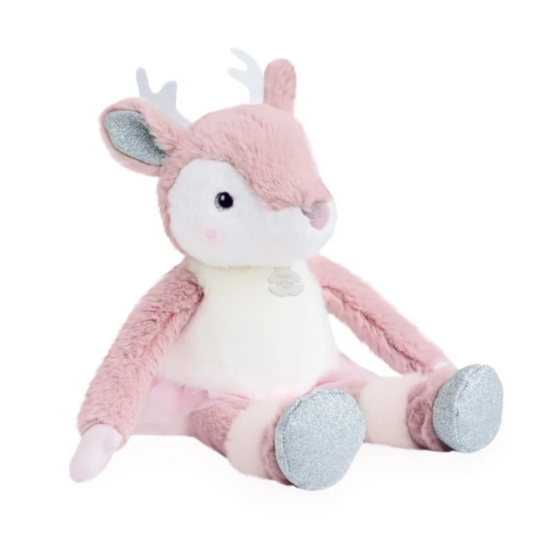 Peluche Eléa l’élan Happy Family 25 cm Histoire d’Ours