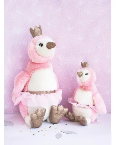 Peluche Pigloo rose 30 cm Histoire d’Ours