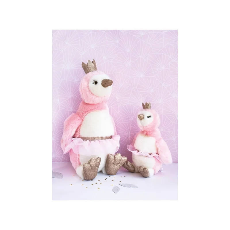 Peluche Pigloo rose 30cm Histoire d'Ours