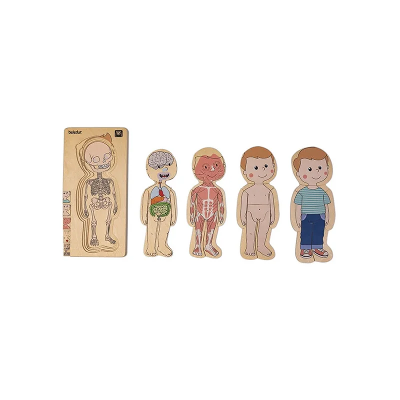 Puzzle bois ANATOMIE M Eurekakids Puzzle bois ANATOMIE M Eurekakids