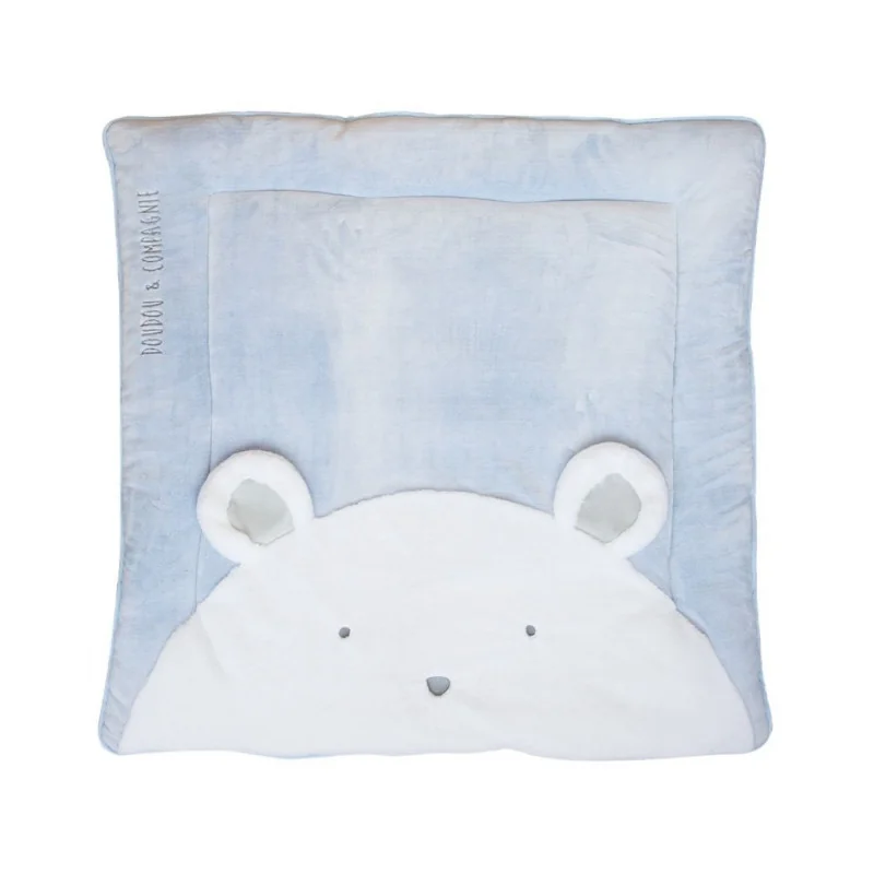 Tapidou playpen mat Blue Bear Doudou et Compagnie Tapidou playpen mat Blue Bear Doudou et Compagnie