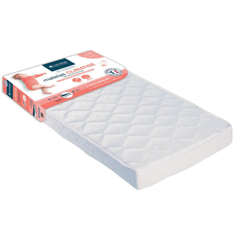 Matelas Bebe Climatise Pour Lit 60 1 Cm Candide