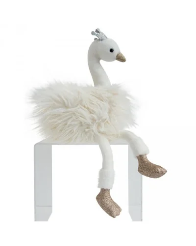 Peluche Cygne blanc 30 cm Histoire d’Ours