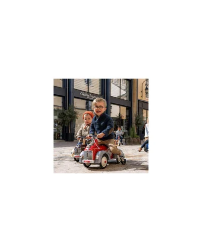 Porteur Speedster Pompier pour enfants Baghera