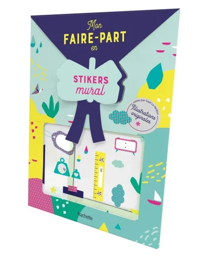 Vinilos de pared Mon faire-part Hachette Pratique