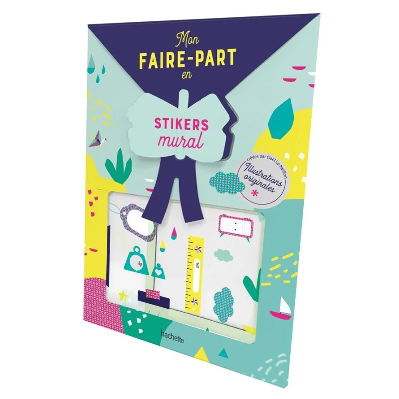 Vinilos de pared Mon faire-part Hachette Pratique