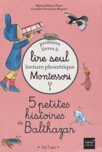 Coffret Premiers Livres A Lire Seul 5 Petites Histoires De Balthazar Niveau 1 Pedagogie Montessori