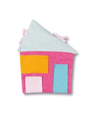 Decoración de pared para cuna color fresa Bimbidreams