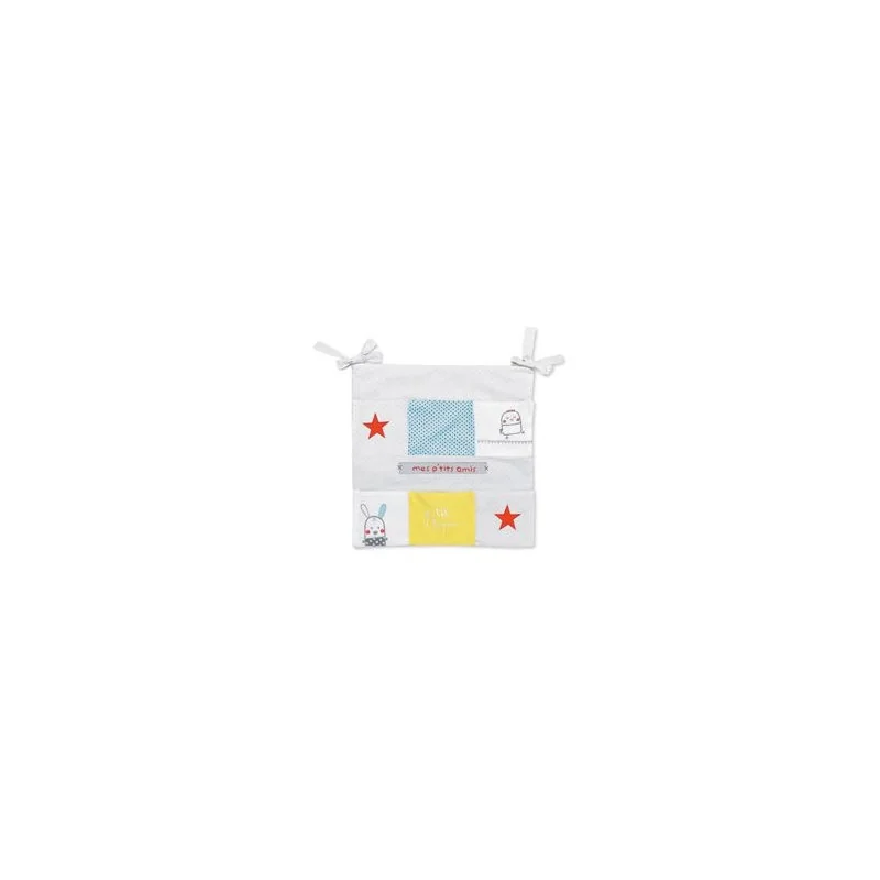 Lapin baby cot wall decoration grey Bimbidreams