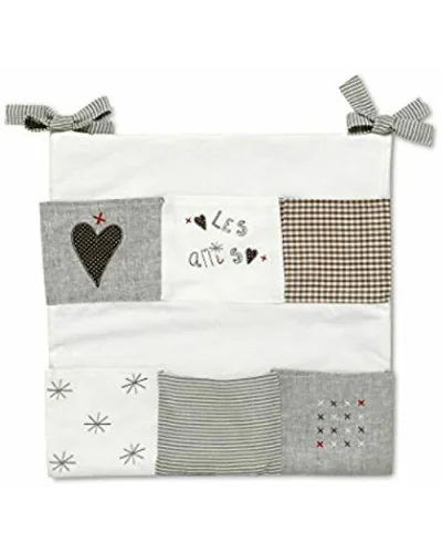 Les Amis baby cot wall decoration chocolate Bimbidreams
