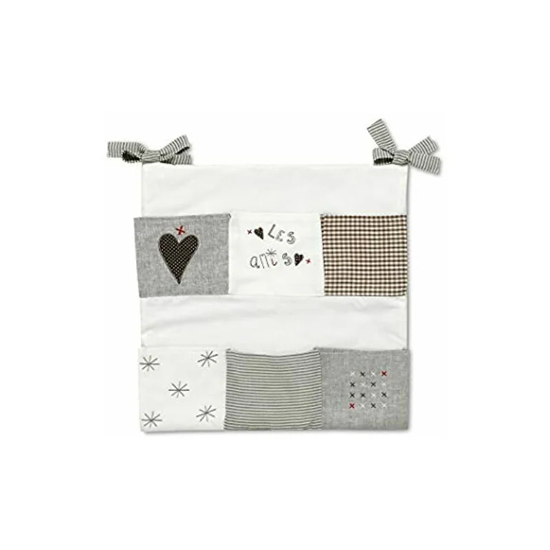 Les Amis baby cot wall decoration chocolate Bimbidreams Les Amis baby cot wall decoration chocolate Bimbidreams