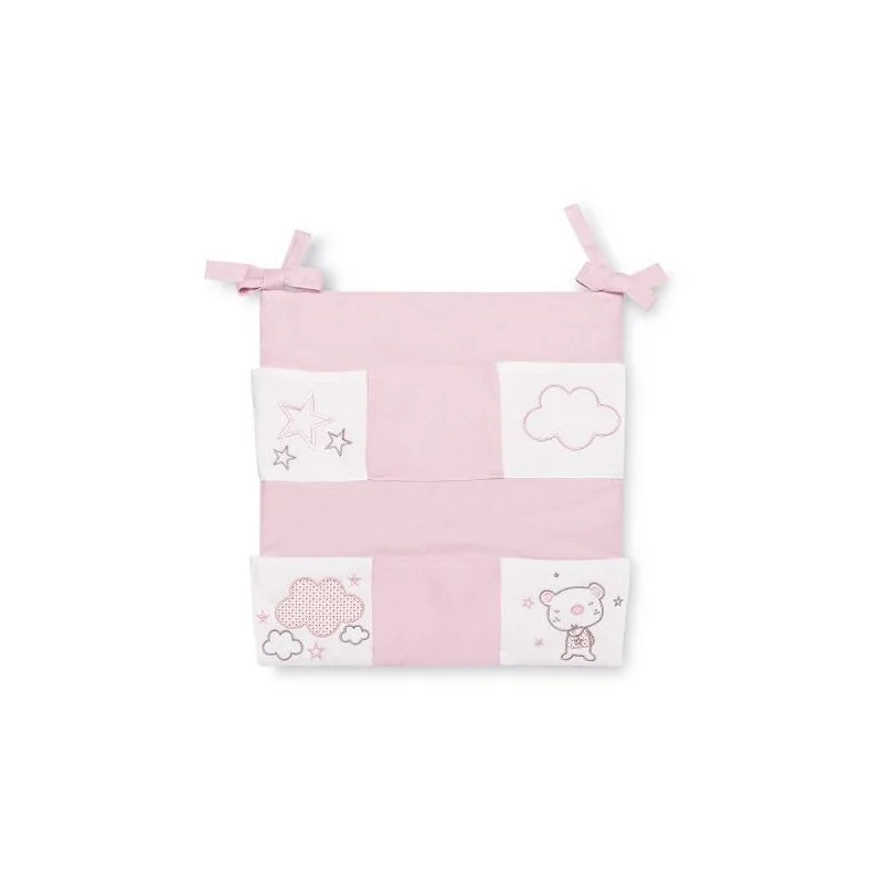 Decoración de pared para cuna Osito Star rosa Bimbidreams Decoración de pared para cuna Osito Star rosa Bimbidreams