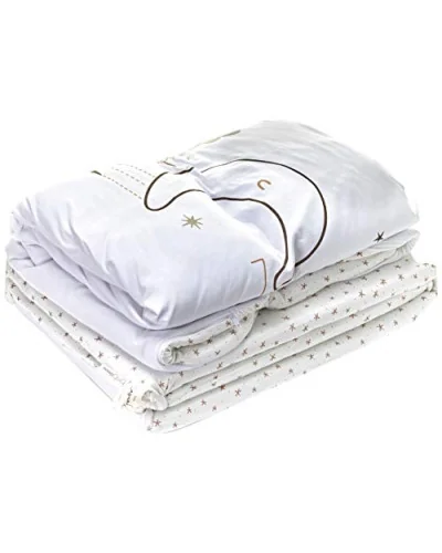 Chichonera completa Sweet Night beige 100x135 Bimbidreams