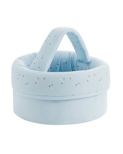 Girafe baby laundry basket Blue Bimbidreams