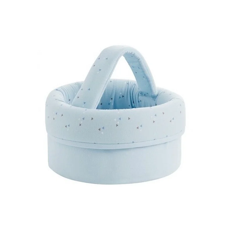 Panier à linge Girafe coloris bleu de Bimbidreams pour chambre d’enfant Panier à linge Girafe coloris bleu de Bimbidreams pour chambre d’enfant