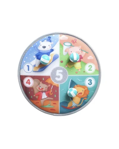 4 Saisons velcro target game from 3 years Eurekakids
