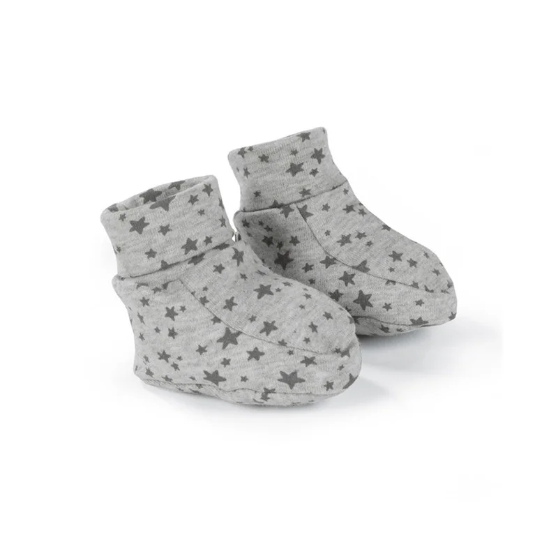 Chaussons pour bébé Stars Be coloris gris Walking Mum