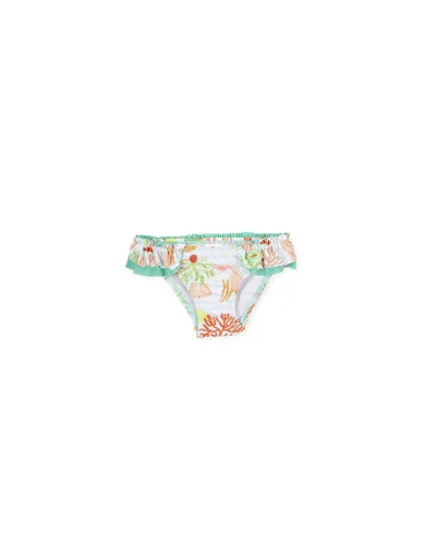 Culotte de bain fille B.Salsa imprimé océan Tutto Piccolo