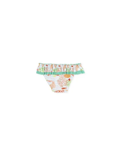 Culotte de bain fille B.Salsa imprimé océan Tutto Piccolo